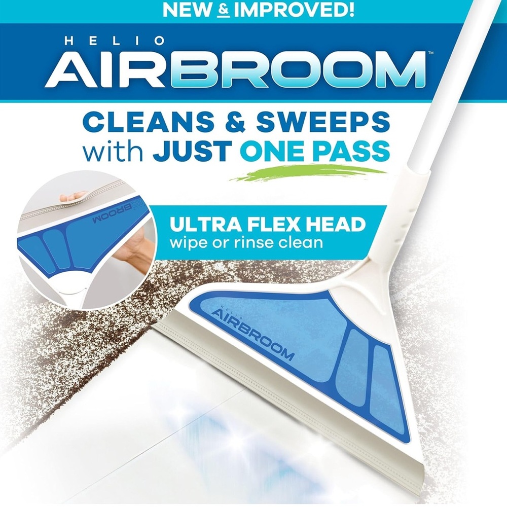 Hello Airbroom, Ultra Lightweight Sweeper - Blue